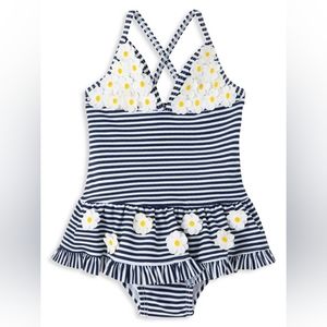 Adorable Daisy One Piece little girls 4T Bathing Suit